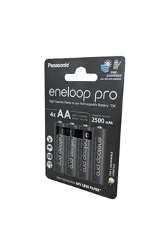 Panasonic eneloop pro BK-3HCDE/4CP 2500мАч AA BL4(блистер 4шт) 19462 - фото 168451