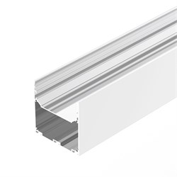 Профиль LINE-M-7575-2000 WHITE (Arlight, Алюминий) 058157 - фото 173052