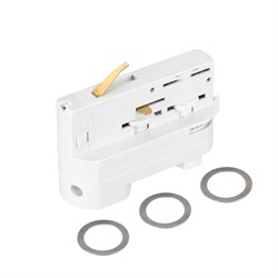 Адаптер LGD-4TR-ADAPTER-2-WH (D) (Arlight, IP20 Пластик, 3 года) 056702 - фото 180565