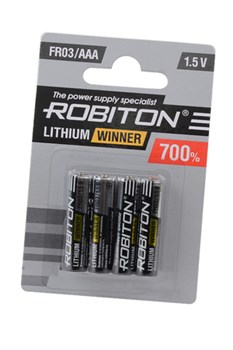 ROBITON WINNER R-FR03-BL4 FR03 BL4(блистер 4шт) 13688 - фото 183178