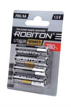ROBITON WINNER R-FR6-BL4 FR6 BL4(блистер 4шт) 13266-1 - фото 183248