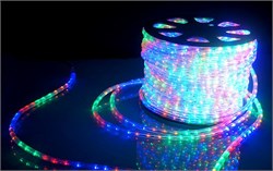 Дюралайт LED, свечение с динамикой (3W) - мульти (RYGB), 24 LED/м, бухта 100м 121-329-4 - фото 18336