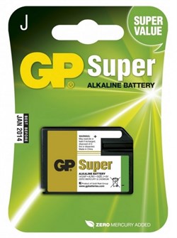 Батарейки GP Super 1412AP-2CR1 (4LR61) J 6V BL1 10363Б - фото 19645