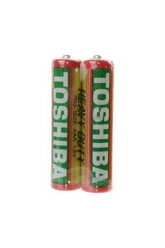 Батарейки TOSHIBA Heavy Duty R03KG SP-2TGTE R03 SR2, в упак 40 шт 14319Б - фото 19797