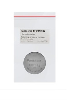 Батарейки литиевые Panasonic Lithium batteries CR2412 PK1 14720Б - фото 20047
