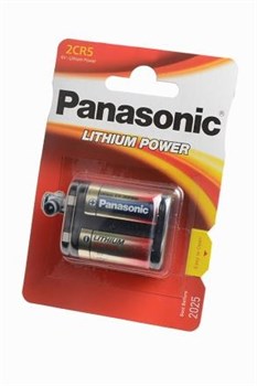 Батарейки литиевые Panasonic Lithium Power 2CR-5CH/1BP 2CR5 BL1 14300Б - фото 20049