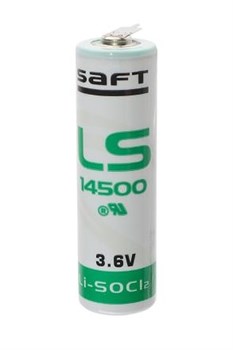 Батарейки литиевые SAFT LS 14500 2PF АА 14694Б - фото 20072