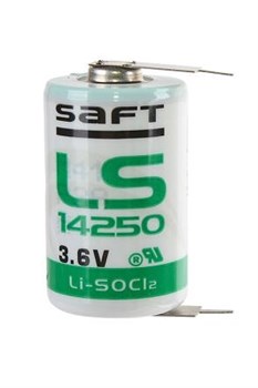 Батарейки литиевые SAFT LS 14250 2PF 1/2АА 14695Б - фото 20075