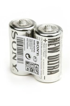 Батарейки SONY NEW ULTRA SUM2-NUP2A R14 SR2, в упак 24 шт 07588Б - фото 20093