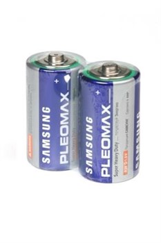 Батарейки PLEOMAX R20 SR2 (блистер плёнка 2шт) 04970Б - фото 20111