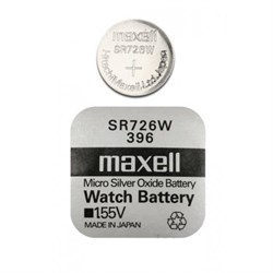 Батарейки серебряно-цинковые MAXELL SR726W 396 01840Б - фото 20255