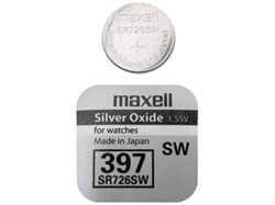 Батарейки серебряно-цинковые MAXELL SR726SW 397 01841Б - фото 20256