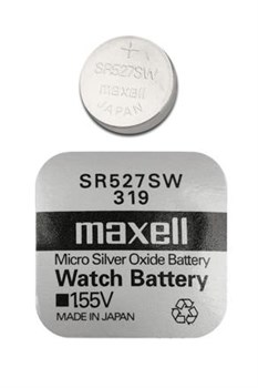 Батарейки серебряно-цинковые MAXELL SR527SW 319 01845Б - фото 20265