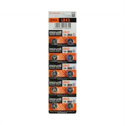 Батарейки алкалиновые MAXELL LR1120 BL10 02380Б - фото 20280