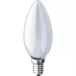 Лампа Navigator 94 308 NI-B-40-230-E14-FR (свеча) 94308 NI-B - фото 21387