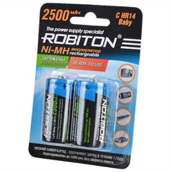 Аккумулятор ROBITON RTU2500MHC BL2 14221Б - фото 22521