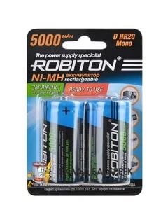 Аккумулятор ROBITON RTU5000MHD BL2 14223Б - фото 22525