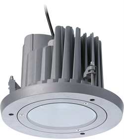 Светильник MATRIX/R LED (60) silver 4000K IP66- светодиодный встраиваемый   1424000100 - фото 23341