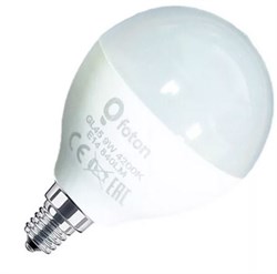 Лампа FL-LED GL45  9W E14 4200К 220V 840Лм 45*80мм FOTON_LIGHTING  -    шарик 610317/610348 - фото 23441