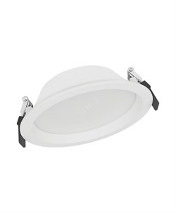Светильник DL ALU DN 150 14 W 4000 K WT IP44 1260Lm  d160xd150x52  LEDVO -  , 4058075091450 - фото 23535