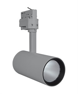 трековый LED светильник TRACK SP D85   35W/3000K 90RA NFL  24'  2660lm GREY . LEDVANCE 4058075113725 - фото 23892
