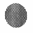 Решетка антибликовая Honey Comb для  ов VANS mini, ?95 черный TL-2000000797380 - фото 24627