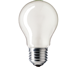 Лампа STANDARD  A55  FR    40W  230V  E27   d  55 x   98  PHILIPS - 2000000283173 - фото 27530
