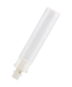 Лампа светодиодная OSRAM LED Dulux Special, 920 лм, 10Вт (замена 26Вт), 3000K (теплый белый свет). Ц 4058075024977 - фото 28131