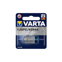 Батарейки серебряно-цинковые VARTA V28PX BL1 (блистер 1шт) 4008496273911 - фото 28522
