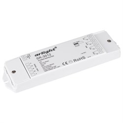 RGB-усилитель SR-3012 (12-36V, 4x700mA) (arlight, IP20 Пластик, 3 года) 014621 - фото 29096