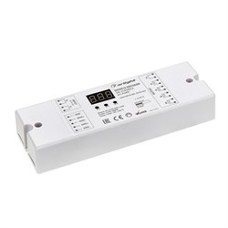 Декодер DMX SR-2102BEA (12-24V, 384-768W, 4CH) (Arlight, IP20 Пластик, 3 года) 014674 - фото 29097
