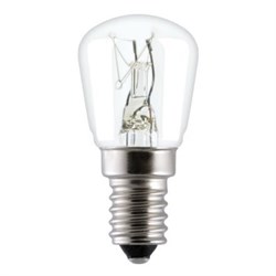 Лампа 15P1/FRID/T25/E14 230V TU BX d=25 l=55 -   для холодильника 93112565 - фото 29541