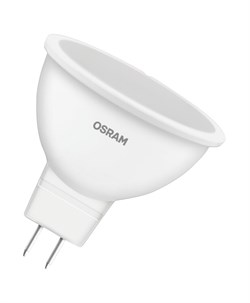 Лампа светодиодная OSRAM LED Star MR16, 300лм, 4Вт , 4000К, нейтральный белый свет, Софит, Цоколь GU5.3 4058075480438 - фото 30211