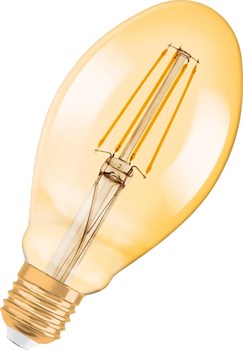 Лампа светодиодная филаментная OSRAM Vintage 1906 Deco 5Вт (замена 36Вт) 220-230V Е27 470Lm 2500K (теплый белый) 4058075091979 - фото 34698