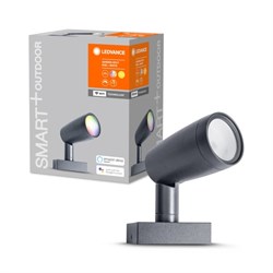 Светильник светодиодный   SMART WIFI GARDEN SPOT RGBW 1P DG LEDVANCE 4058075478374 - фото 34784