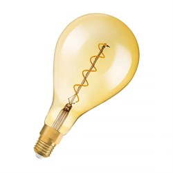 Лампа светодиодная филаментная диммируемая OSRAM Vintage 1906 A, 300 лм, 5Вт (замена 28Вт), 2000K (т 4058075269705 - фото 35130