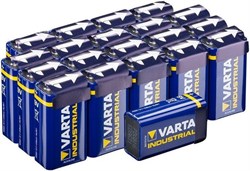 Батарейки Крона VARTA Industrial 9V (упаковка 20шт) 4008496356799 - фото 35619