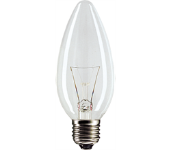 STANDART  B35  CL  60W  230V   E27   d  35 x   99 PHILIPS - лампа 921501544237 - фото 36892