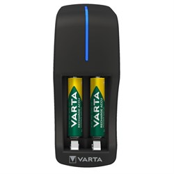 Зарядное устройство VARTA Mini Charger+2x ААА 800 мАч 4008496850693 - фото 37501