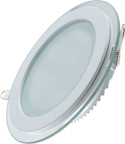 Светильник Gauss Glass круг 18W 1390lm 3000K 220-240V IP20 монт ?155 200*35 с дек стеклом LED 1/20 947111118 - фото 38018