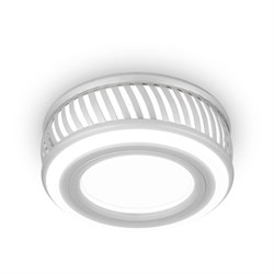 Светильник Gauss Backlight BL143 Кругл.Gu5.3, 3W, LED 3000K 1/40 белый матовый BL143 - фото 38174