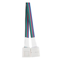 Коннектор для светодиодной ленты с возможностью изгиба RGB 3 шт. в упак. 291200000 - фото 38737