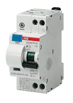 Авт.диф.тока DSH941R C25 30мА тип АС ABB 2CSR145001R1254 2CSR145001R1254 - фото 38750