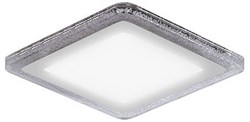 Светильник Gauss Bubbles кв12+4W, 1200lm 4000K 180-265V IP20 монт ?170 192*192*31мм 3 реж LED 1/20 BL325 - фото 38754