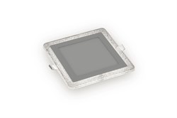 Светильник Gauss Bubbles кв12+4W, 1200lm 3000K 180-265V IP20 монт ?170 192*192*31мм 3 реж LED 1/20 BL324 - фото 40359