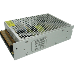 Ecola LED strip Power Supply  80W 220V-12V IP20 блок питания для светодиодной ленты B2L080ESB-1 - фото 40927