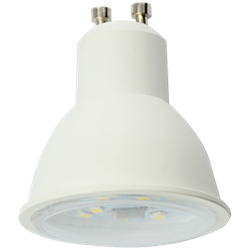 Лампа светодиодная Ecola Reflector GU10  LED  8,0W  220V 4200K прозрачная 57x50 G1TV80ELC - фото 40946