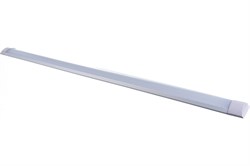 Светильник линейный светодиодный, (ДПО) FERON AL5054, 36W, 6500К (дневной), 170-265V, 3600Lm, IP40, цвет белый, корпус штампованная сталь, рассеиватель пластик PC, 1200*75*25 мм 29655-1 - фото 41036