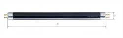 Лампа ультрафиолетовая LightBest BLB 36W T8 G13 700909033 - фото 41149