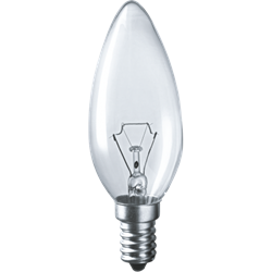 Лампа Navigator 94 304 NI-B-60-230-E14/CL (КНР) (свеча) 94304 NI-B - фото 41214